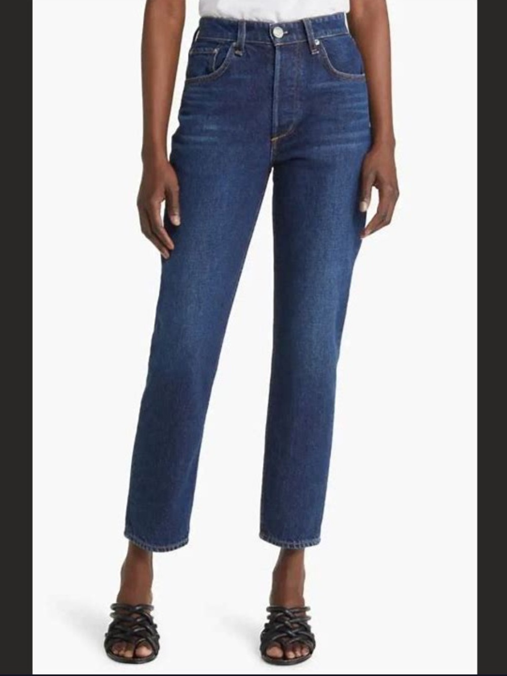 Rag & Bone Nina high rise ankle cigarette jeans